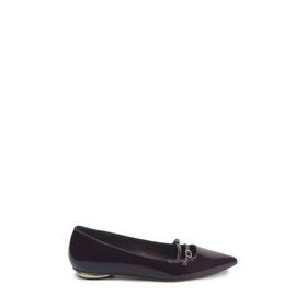 Nine West Leanna 5PR Bordo Kadın Babet