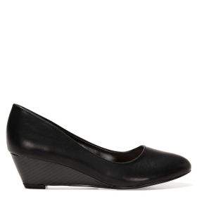 Nine West Lıcla2 1FX Lacivert Kadın Dolgu Topuklu Ayakkabı