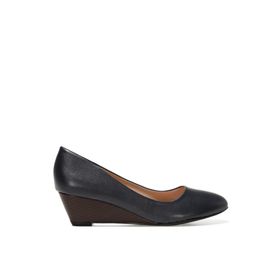 Nine West Lıcla2 1FX Lacivert Kadın Dolgu Topuklu Ayakkabı