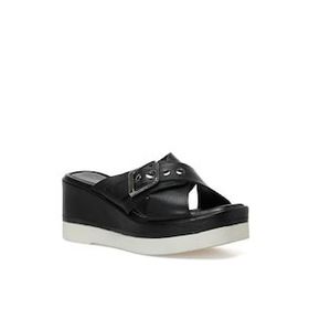 Nine West Lıya 3FX Siyah Kadın Terlik
