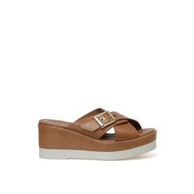 Nine West Lıya 3FX Taba Kadın Terlik