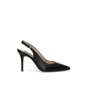 Nine West Lotus 3FX Siyah Kadın Topuklu Ayakkabı