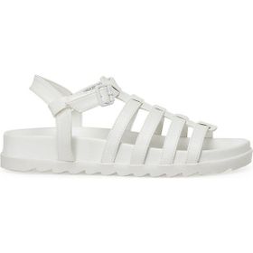 Nine West Lucla 3FX Beyaz Kadın Sandalet