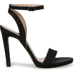 Nine West Lulle 3FX Siyah Kadın Sandalet
