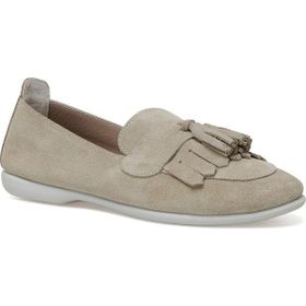 Nine West Luna 3FX Bej Kadın Loafer Ayakkabı