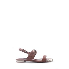Nine West Mais 5FX Kahverengi Düz Kadın Sandalet