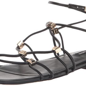 Nine West Majah Siyah 001 Düz Kadın Sandalet