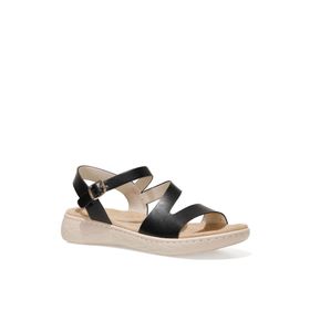 Nine West MARGARET 1FX Siyah Kadın Kalın Tabanlı Sandalet