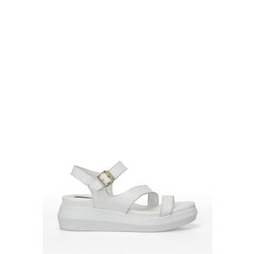 Nine West Monra 4FX Beyaz Kadın Comfort Sandalet