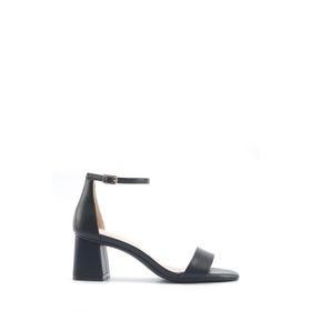 Nine West Nacad 5FX Siyah Kadın Dolgu Topuk Sandalet