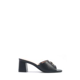 Nine West Nacell 5FX Siyah Kadın Dolgu Topuk Terlik