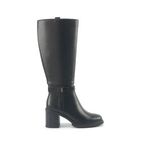 Nine West Nathie 5PR Siyah Kadın Topuklu Çizme