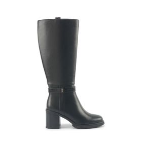 Nine West Nathie 5PR Siyah Kadın Topuklu Çizme