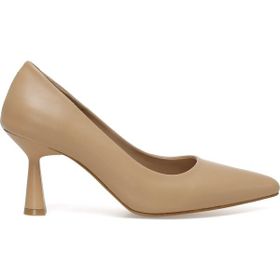 Nine West Nedved 3FX Krem Kadın Topuklu Ayakkabı
