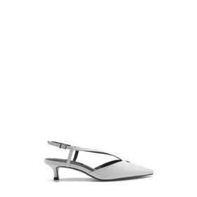 Nine West Orva 2 5FX Beyaz Kadın Klasik Topuklu Ayakkabı