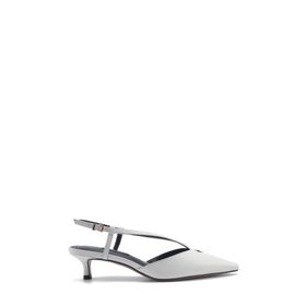 Nine West Orva 2 5FX Beyaz Kadın Klasik Topuklu Ayakkabı