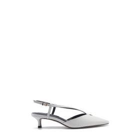 Nine West Orva 2 5FX Beyaz Kadın Klasik Topuklu Ayakkabı