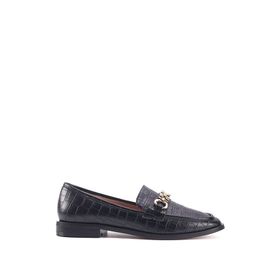 Nine West Overla 3PR Siyah Kadın Loafer Ayakkabı