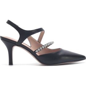 Nine West Palma 3FX Siyah Kadın Topuklu Ayakkabı