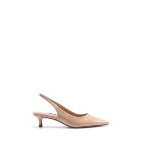 Nine West Pamella 5FX Bej Kadın Klasik Topuklu Ayakkabı
