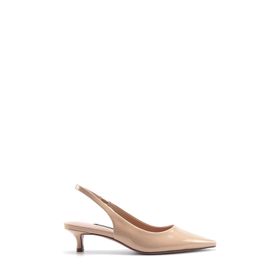Nine West Pamella 5FX Bej Kadın Klasik Topuklu Ayakkabı