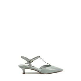 Nine West Panina 6FX Mavi Kadın Klasik Topuklu Ayakkabı