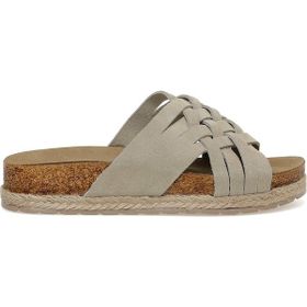 Nine West Paxx 3FX Kum Rengi Kadın Terlik