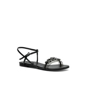 Nine West Perle 2FX Siyah Kadın Düz Sandalet