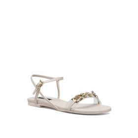 Nine West Perle 2FX Siyah Kadın Düz Sandalet
