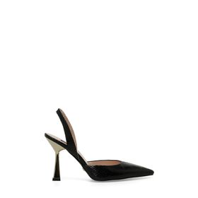 Nine West Petio 4FX Siyah Kadın Topuklu Ayakkabı