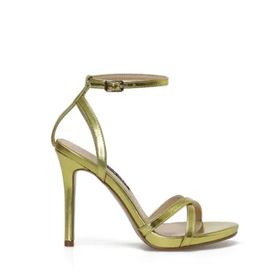Nine West Piave 3FX Sarı Kadın Topuklu Sandalet