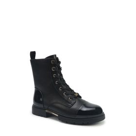 Nine West Posian 5PR Siyah Kadın Düz Bot