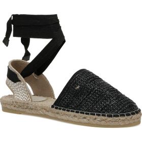 Nine West Rayt 3FX Siyah Kadın Espadril Ayakkabı
