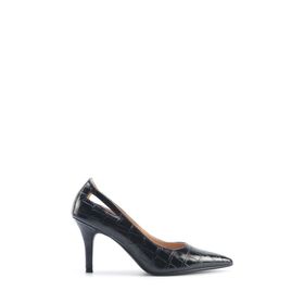 Nine West Rene 5FX Siyah Kadın Topuklu Ayakkabı
