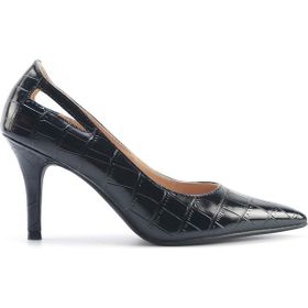 Nine West Rene 5FX Siyah Kadın Topuklu Ayakkabı
