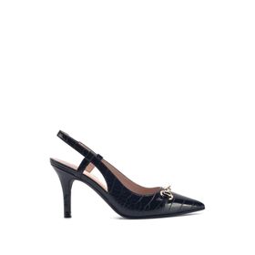 Nine West Reyma2 3FX Siyah Kadın Topuklu Ayakkabı