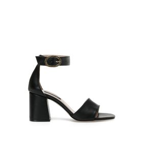 Nine West Royyan2 3FX Siyah Kadın Topuklu Sandalet