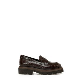 Nine West Rozel 5PR Kahverengi Kadın Loafer