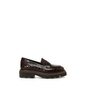 Nine West Rozel 5PR Kahverengi Kadın Loafer