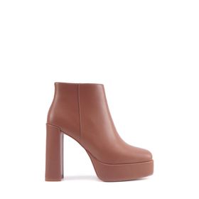 Nine West Sariela 3PR Taba Kadın Topuklu Bot