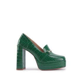 Nine West Tamika 3PR Yeşil Kadın Loafer Ayakkabı