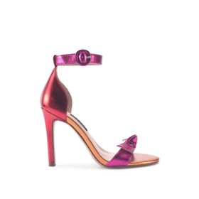 Nine West Terno 3FX Kırmızı Topuklu Kadın Sandalet
