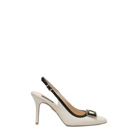 Nine West Tirren 5FX Beyaz Kadın Klasik Topuklu Ayakkabı