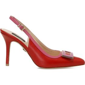 Nine West Tirren 5FX Kırmızı Kadın Klasik Topuklu Ayakkabı