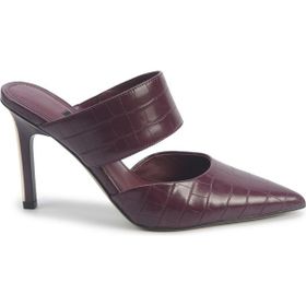 Nine West Trinidad 5PR Bordo Kadın Topuklu Terlik