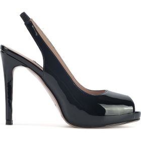 Nine West Tunba 2PR Siyah Kadın Dolgu Topuk Ayakkabı