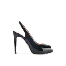 Nine West Tunba 2PR Siyah Kadın Dolgu Topuk Ayakkabı