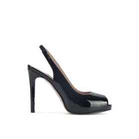 Nine West Tunba 2PR Siyah Kadın Dolgu Topuk Ayakkabı
