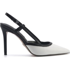 Nine West Tunya 5FX Beyaz Kadın Klasik Topuklu Ayakkabı