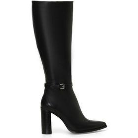 Nine West Vaira 4PR Siyah Kadın Topuklu Çizme